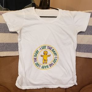 Mardi Gras Maternity Shirt